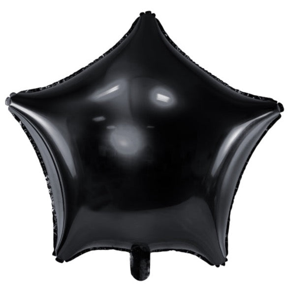 balon črna zvezda