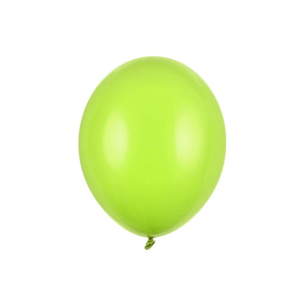 Baloni Mini - Pastel Lime Green, 100 kos