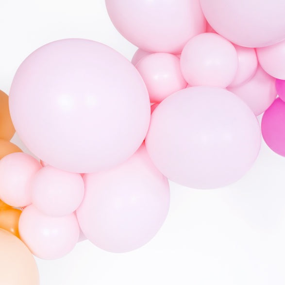 Strong baloni -  Pastel Pale Pink 30 cm, 100 kos